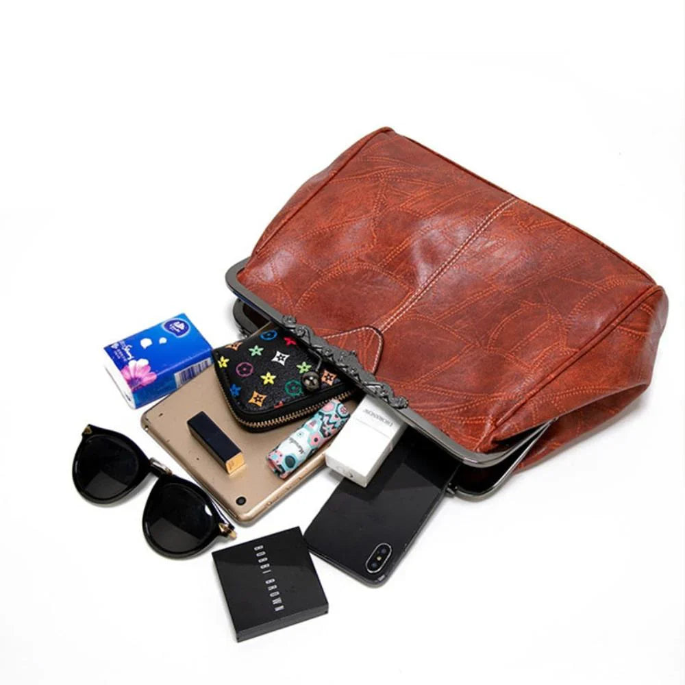 Adriana | Bolsa de Couro Elegante