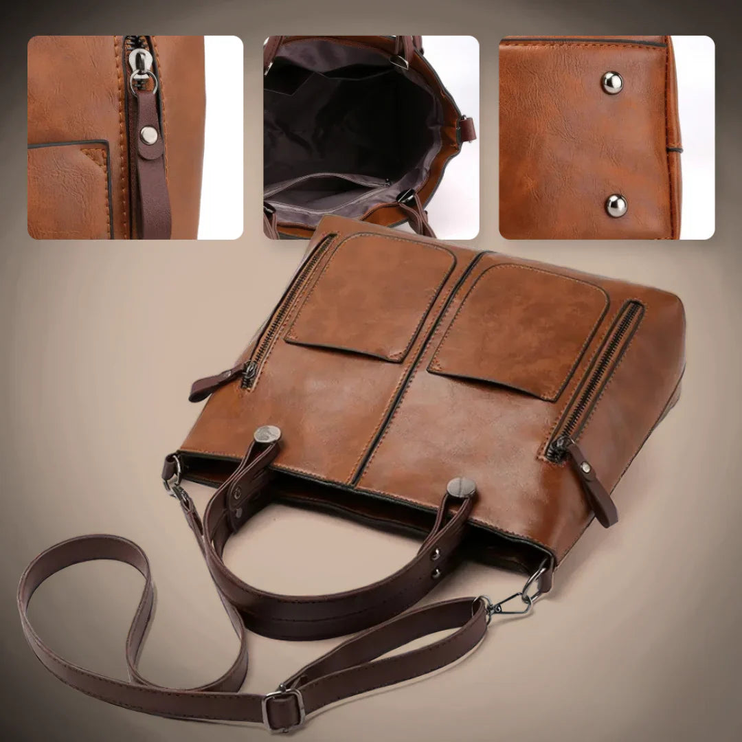 Tatiane | Bolsa de Couro Elegante
