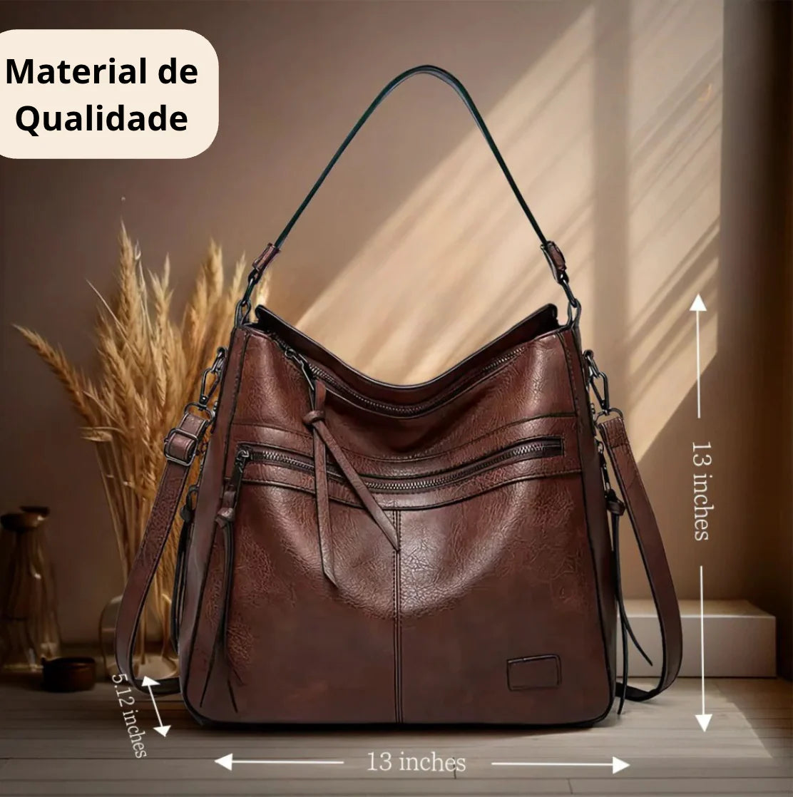 Vanessa | Bolsa de Couro Elegante