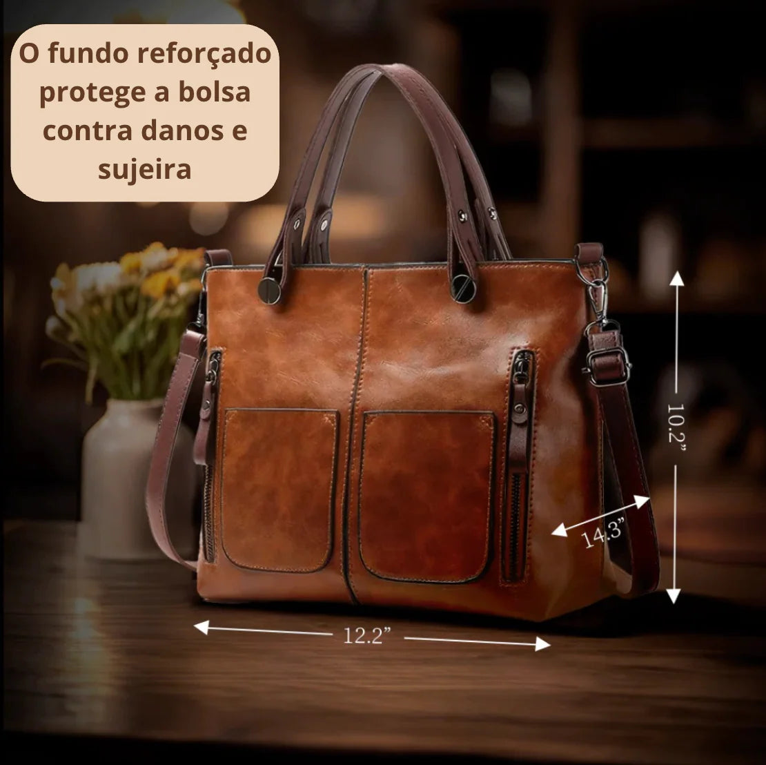 Tatiane | Bolsa de Couro Elegante