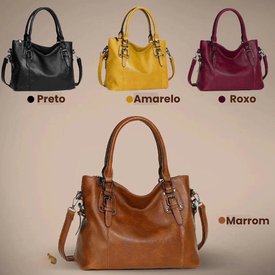 Ana Beatriz | Bolsa de Couro Elegante